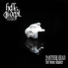 Other Images1: MARVEL 【PANTHER HEAD for Bone Shaker】(WHITE METAL)