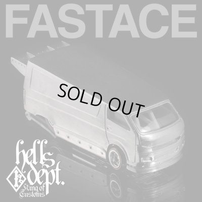 Photo1: DOUBLE LOSER[S]  【FAST ACE (TOYOTA HI-ACE DRAG CAR)】(WHITE METAL)