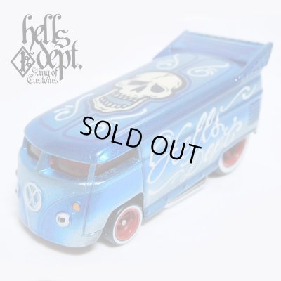 Photo1: JDC13 X BOO Pinstriping 【VOLKSWAGEN DRAG BUS (FINISHED PRODUCT)】LT.BLUE/RR(SKULL)