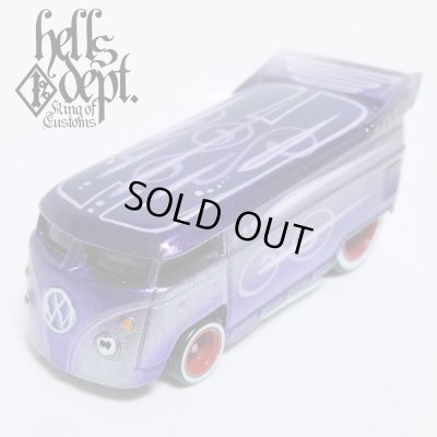 Photo1: JDC13 X BOO Pinstriping 【VOLKSWAGEN DRAG BUS (FINISHED PRODUCT)】PURPLE/RR