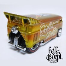 Other Images2: JDC13 X BOO Pinstriping 【VOLKSWAGEN DRAG BUS (FINISHED PRODUCT)】ORANGE/RR(SKULL)