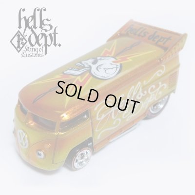 Photo1: JDC13 X BOO Pinstriping 【VOLKSWAGEN DRAG BUS (FINISHED PRODUCT)】ORANGE/RR(SKULL)