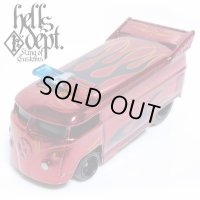 JDC13 X SHO Pinstriping 【VOLKSWAGEN DRAG BUS with BAR (FINISHED PRODUCT)】RED/RR