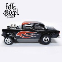 Other Images1: SHO Pinstriping 【'55 CHEVY BEL AIR GASSER (FINISHED PRODUCT)】BLACK-RED/RR