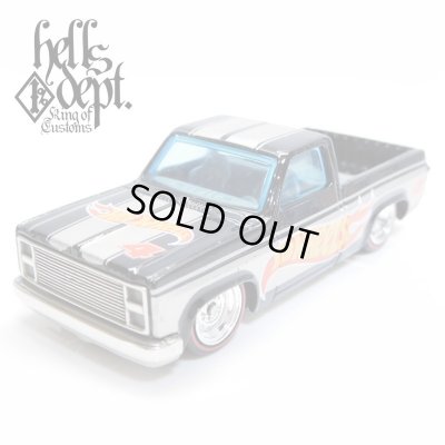 Photo1: HELLS DEPT 【'83 CHEVY SILVERADO MONOEYE CHASSIS with SKULL (FINISHED PRODUCT)】BLACK/RR