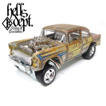 Other Images1: LOWERED B'STYLE x KATSUNUMA SEISAKUSYO 【'55 CHEVY BEL AIR GASSER (FINISHED PRODUCT)】RUSTED-YELLOW/RR