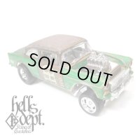 LOWERED B'STYLE x KATSUNUMA SEISAKUSYO 【'55 CHEVY BEL AIR GASSER (FINISHED PRODUCT)】RUSTED-GREEN/RR