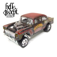 Other Images1: LOWERED B'STYLE x KATSUNUMA SEISAKUSYO 【'55 CHEVY BEL AIR GASSER (FINISHED PRODUCT)】RUSTED-ORANGE-RED/RR