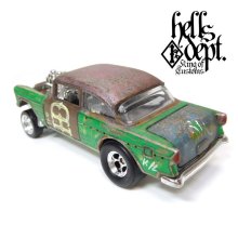 Other Images3: LOWERED B'STYLE x KATSUNUMA SEISAKUSYO 【'55 CHEVY BEL AIR GASSER (FINISHED PRODUCT)】RUSTED-GREEN/RR