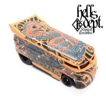 Other Images3: JDC13 【"YAKUZA - DRAGON" VW DRAG BUS (FINISHED PRODUCT)】TAN/RR