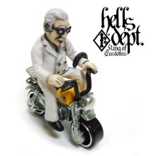 Other Images3: HELLS DEPT 【Mr. CHICKEN FIGURE with HONDA MONKEY (HAND PAINTED)】(RESIN FIGURES)