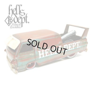 Photo1: JDC13 【DODGE A-100 DRAG TRUCK "HOT DOG"(FINISHED PRODUCT)】 RUST-PALE GREEN