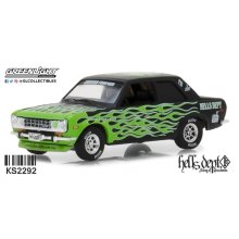 Other Images2: "HELLS DEPT X GREENLIGHT" 【"INCLUDED LIMITED DESIGN SHEET" DATSUN 510 (5910 GOKUDO)】BLACK/RR