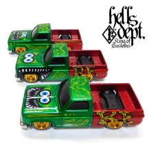 Other Images3: BOO Pinstriping 【"MYSTERY CAR" RAT FINK '83 CHEVY SILVERADO with HELLS DEPT CHASSIS (FINISHED PRODUCT)】