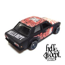 Other Images2: 【"DARUMA" DATSUN 510 (FINISHED PRODUCT)】 FLAT BLACK/RR