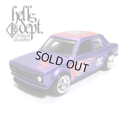 Photo1: 【"DARUMA" DATSUN 510 (FINISHED PRODUCT)】 FLAT PURPLE/RR