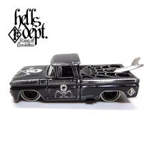 Other Images1: PRE-ORDER - JDC13 【"SKULL CUSTOM" '62 CHEVY PICKUP (FINISHED PRODUCT)】 BLACK/RR (EXPECTED SHIP DATE MAR 18, 2019)