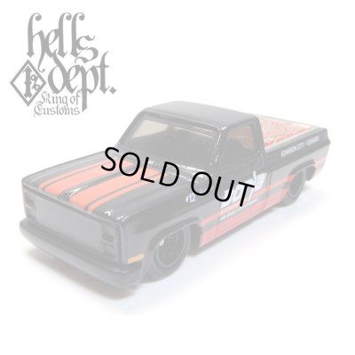 Photo1: JDC13 【"DARUMA" '83 CHEVY SILVERADO with TONNEAU COVER (FINISHED PRODUCT)】 BLACK/RR