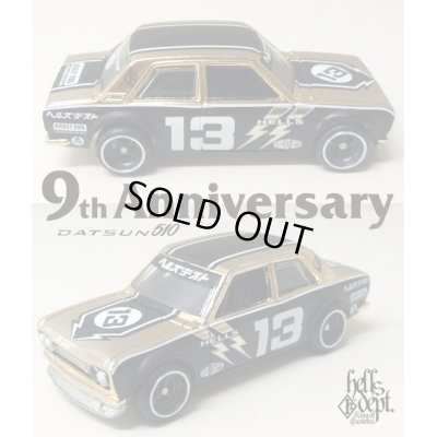 Photo1: PRE-ORDER - JDC13 【"HELLS DEPT 9th ANNIVERSARY MODEL" DATSUN 510 (FINISHED PRODUCT)】 18KRGP(18 KARAT ROLLED GOLD PLATED)/RR (EXPECTED SHIP DATE JUN 13, 2019)