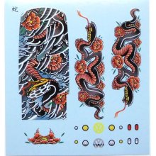 Other Images2: HELLS DEPT- DECAL 【"YAKUZA" SNAKE】(for VW DRAG BUS)