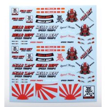 Other Images2: HELLS DEPT- DECAL 【"KANJO"】(for '90 HONDA CIVIC EF)