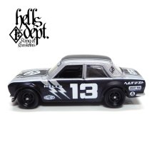 Other Images1: JDC13 【"HELLS DEPT 9th ANNIVERSARY MODEL VOL.2" DATSUN 510 (FINISHED PRODUCT)】 SILVER/RR