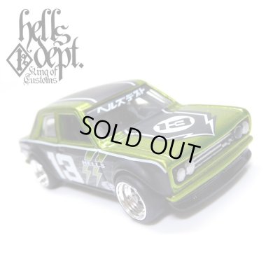 Photo1: JDC13 【"HELLS DEPT 9th ANNIVERSARY MODEL VOL.5" DATSUN 510 (FINISHED PRODUCT)】 GREEN/RR