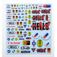 Other Images2: HELLS DEPT- DECAL 【"HELLS like AKIRA"】
