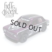 JDC13 【"HELLS DEPT 9th ANNIVERSARY MODEL VOL.8" DATSUN 510 (FINISHED PRODUCT)】 PURPLE/RR