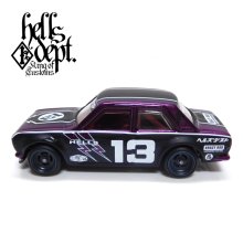 Other Images1: JDC13 【"HELLS DEPT 9th ANNIVERSARY MODEL VOL.8" DATSUN 510 (FINISHED PRODUCT)】 PURPLE/RR