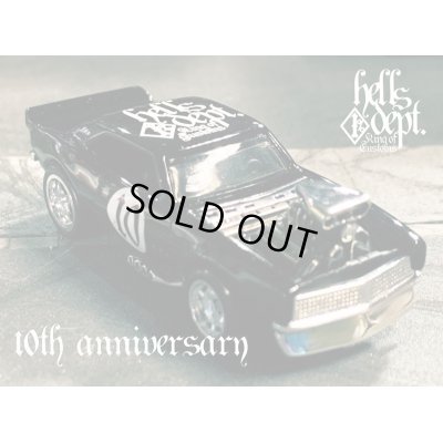 Photo1: PRE-ORDER - JDC13 【HELLS DEPT 10th ANNIVERSARY - '67 CAMARO "HELLS 10th" (FINISHED PRODUCT)】 BLACK/RR (EXPECTED SHIP DATE JUN 30, 2020)