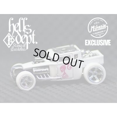 Photo1: JDC13 【"MIKESIE GARAGE EXCLUSIVE" HELLBIE'S CYCLOPS BONE SHAKER (FINISHED PRODUCT)】 WHITE/RR
