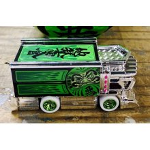 Other Images1: PRE-ORDER - JDC13 【HELLS DEPT RAIJIN EXPRESS "JIGOKU DEKOTORA" (FINISHED PRODUCT) with BONUS STICKER】GREEN/RR (EXPECTED SHIP DATE JUN 15, 2021)