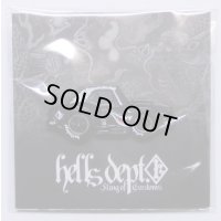 【BLACK Ver.】 HELLS DEPT x FUNKASTOK MOTORS 【"HELLS SHARK CAMARO" PINS】BLACK