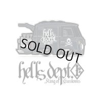 HELLS DEPT x FUNKASTOK MOTORS 【"HELLS KOOL KOMBI" PINS】DK.GRAY