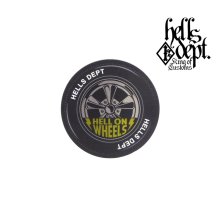 Other Images2: HELLS DEPT- STICKERS 【"HELLS WHEELS"】RED&YELLOW