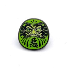 Other Images2: HELLS DEPT x FUNKASTOK MOTORS 【"HELLS DARUMA" PINS】GREEN