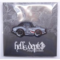 HELLS DEPT x FUNKASTOK MOTORS 【"HELLS SHARK CAMARO" PINS】DK.GRAY