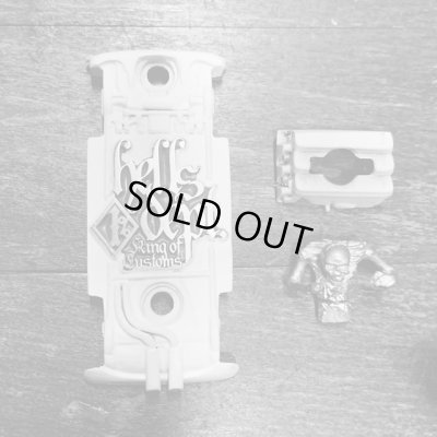 Photo1: 【CUSTOM '70 HONDA N600 "HELLS CUSTOM" CHASSIS (CUSTOM PARTS)】(WHITE METAL)
