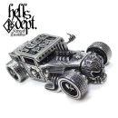 Photo: JDC13 X REDRUM 【”FxxK YOU" HELLS DEPT SHAKER (FINISHED PRODUCT)】(FULL WHITE METAL)