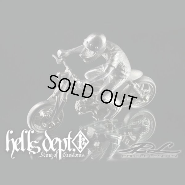 Photo1: DOUBLE LOSER[S] 【THE NINE (HONDA SUPER CUB)】 (WHITE METAL) (1)