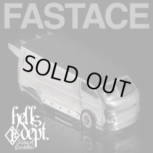 Photo: DOUBLE LOSER[S]  【FAST ACE (TOYOTA HI-ACE DRAG CAR)】(WHITE METAL)