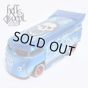 Photo: JDC13 X BOO Pinstriping 【VOLKSWAGEN DRAG BUS (FINISHED PRODUCT)】LT.BLUE/RR(SKULL)