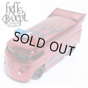 Photo: JDC13 X SHO Pinstriping 【VOLKSWAGEN DRAG BUS with BAR (FINISHED PRODUCT)】RED/RR