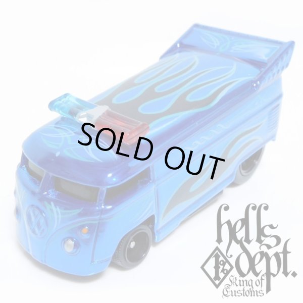 Photo1: JDC13 X SHO Pinstriping 【VOLKSWAGEN DRAG BUS with BAR (FINISHED PRODUCT)】BLUE/RR (1)