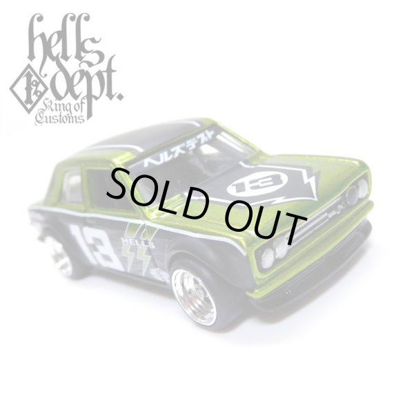 Photo1: JDC13 【"HELLS DEPT 9th ANNIVERSARY MODEL VOL.5" DATSUN 510 (FINISHED PRODUCT)】 GREEN/RR (1)