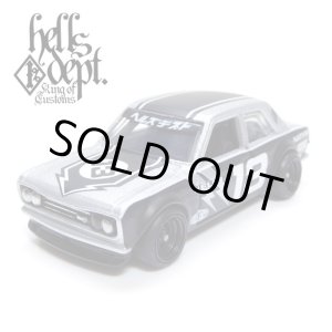 Photo: JDC13 【"HELLS DEPT 9th ANNIVERSARY MODEL VOL.2" DATSUN 510 (FINISHED PRODUCT)】 SILVER/RR