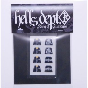 Photo: HELLS DEPT- DECAL 【"MINI FIG"】(for LEGO)