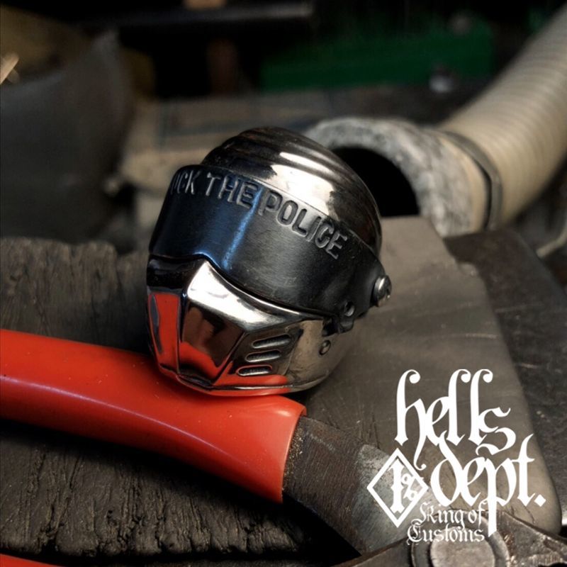 Photo: PRODUCTION BY ORDER 【F.T.P. "OUTLAW" SILVER RING】 SILVER 925 (Shipping about 1 month after ordering) 