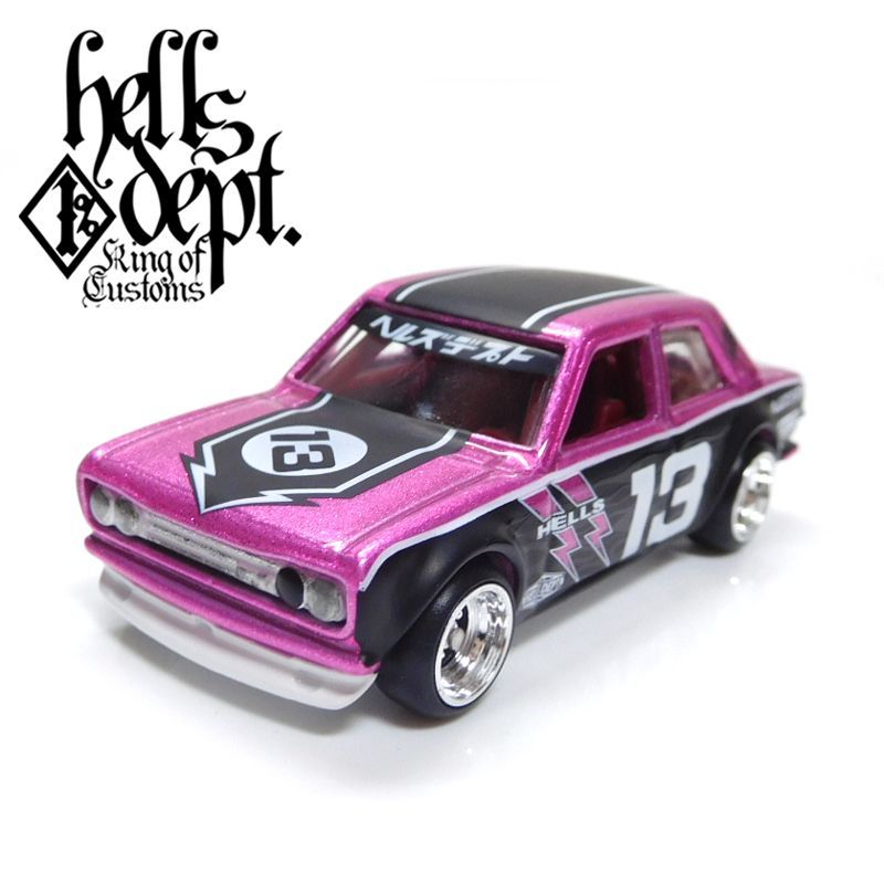 Photo: JDC13 【"HELLS DEPT 9th ANNIVERSARY MODEL VOL.7" DATSUN 510 (FINISHED PRODUCT)】 PINK